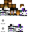 Minecraft skin texture, 64x64 pixels