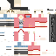 Minecraft skin texture, 64x64 pixels