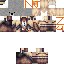 Minecraft skin texture, 64x64 pixels