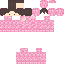 Minecraft skin texture, 64x64 pixels
