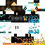 Minecraft skin texture, 64x64 pixels