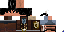 Minecraft skin texture, 64x32 legacy pixels