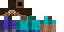 Minecraft skin texture, 64x32 legacy pixels