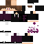 Minecraft skin texture, 64x64 pixels