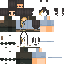 Minecraft skin texture, 64x64 pixels