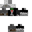 Minecraft skin texture, 64x64 pixels