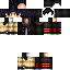 Minecraft skin texture, 64x64 pixels
