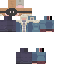 Minecraft skin texture, 64x64 pixels