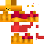 Minecraft skin texture, 64x64 pixels