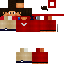 Minecraft skin texture, 64x64 pixels