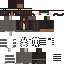 Minecraft skin texture, 64x64 pixels