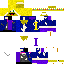 Minecraft skin texture, 64x64 pixels