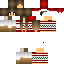 Minecraft skin texture, 64x64 pixels