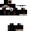 Minecraft skin texture, 64x64 pixels
