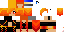 Minecraft skin texture, 64x32 legacy pixels