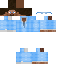 Minecraft skin texture, 64x64 pixels