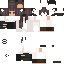 Minecraft skin texture, 64x64 pixels