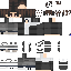 Minecraft skin texture, 64x64 pixels