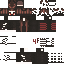 Minecraft skin texture, 64x64 pixels