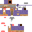 Minecraft skin texture, 64x64 pixels