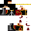 Minecraft skin texture, 64x64 pixels