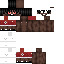 Minecraft skin texture, 64x64 pixels
