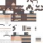 Minecraft skin texture, 64x64 pixels