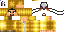Minecraft skin texture, 64x32 legacy pixels