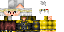 Minecraft skin texture, 64x32 legacy pixels