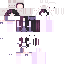 Minecraft skin texture, 64x64 pixels