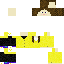 Minecraft skin texture, 64x64 pixels
