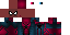 Minecraft skin texture, 64x32 legacy pixels