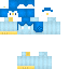 Minecraft skin texture, 64x64 pixels