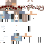 Minecraft skin texture, 64x64 pixels