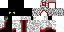 Minecraft skin texture, 64x32 legacy pixels