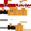 Minecraft skin texture, 64x64 pixels