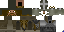 Minecraft skin texture, 64x32 legacy pixels