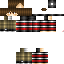 Minecraft skin texture, 64x64 pixels