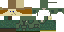 Minecraft skin texture, 64x32 legacy pixels