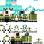 Minecraft skin texture, 64x64 pixels