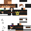 Minecraft skin texture, 64x64 pixels