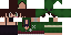 Minecraft skin texture, 64x32 legacy pixels