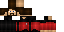 Minecraft skin texture, 64x32 legacy pixels