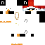 Minecraft skin texture, 64x64 pixels