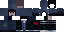 Minecraft skin texture, 64x32 legacy pixels