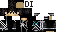 Minecraft skin texture, 64x32 legacy pixels