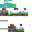 Minecraft skin texture, 64x64 pixels