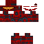 Minecraft skin texture, 64x64 pixels