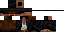 Minecraft skin texture, 64x32 legacy pixels