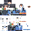 Minecraft skin texture, 64x64 pixels